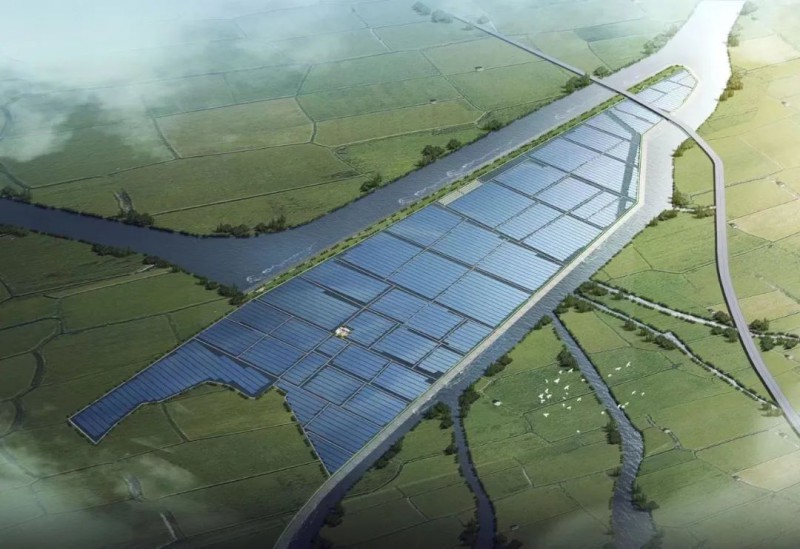 550MWp！亞洲最大漁光互補光伏發(fā)電項目之一正式開工！