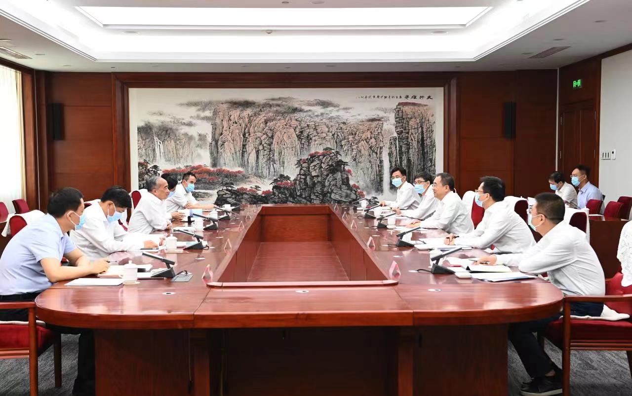 鄒磊拜會(huì)山西省委書記、省人大常委會(huì)主任林武