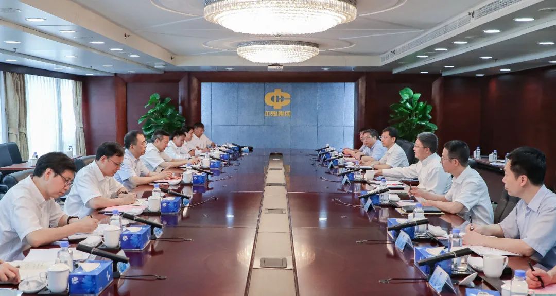 鄒磊、劉明勝拜會(huì)中煤集團(tuán)黨委書記、董事長(zhǎng)王樹東