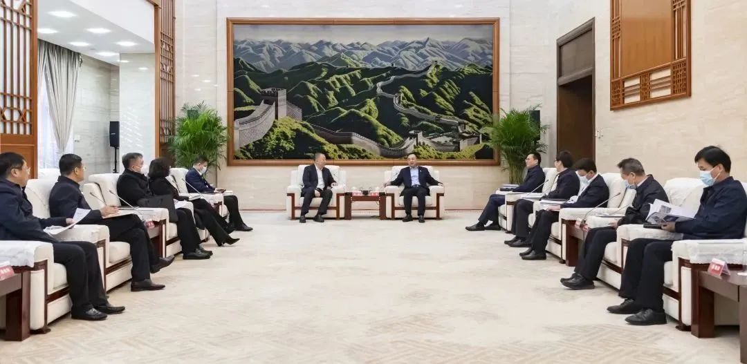 大唐集團(tuán)黨組書記、董事長鄒磊會見鐵嶺市委書記、市人大常委會主任宋誠