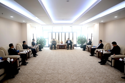 中國電建黨委常委、副總經(jīng)理王小軍會見大理州委副書記肖創(chuàng)勇