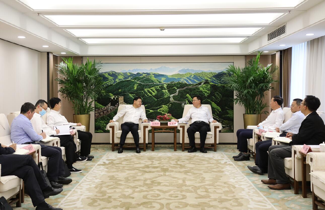 國資委黨委書記、主任張玉卓會見廣東省政府主要負責同志