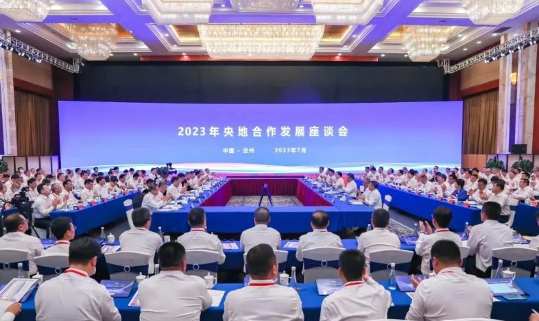 江毅拜會甘肅省委副書記、省長任振鶴 出席蘭洽會并作交流發(fā)言