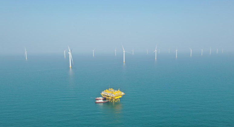 山東首個百萬千瓦級海風(fēng)基地！國家電投半島南U1一期并網(wǎng)發(fā)電
