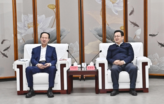 中國電建黨委書記、董事長丁焰章王斌拜會(huì)雄安新區(qū)黨工委書記、管委會(huì)主任張國華