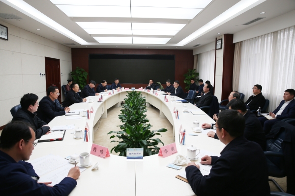 中國(guó)電建黨委書記、董事長(zhǎng)丁焰章拜會(huì)水利部黨組書記、部長(zhǎng)李國(guó)英