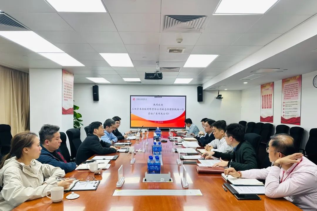 三峽資本與廣東風(fēng)電、深圳能源座談