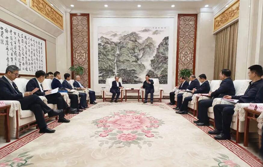 吳云拜會湖北省政府副省長、黨組成員盛閱春