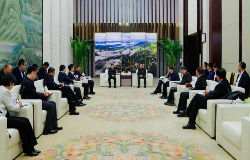 國(guó)家電投黨組書記、董事長(zhǎng)劉明勝會(huì)見遼寧省委常委、沈陽市委書記王新偉