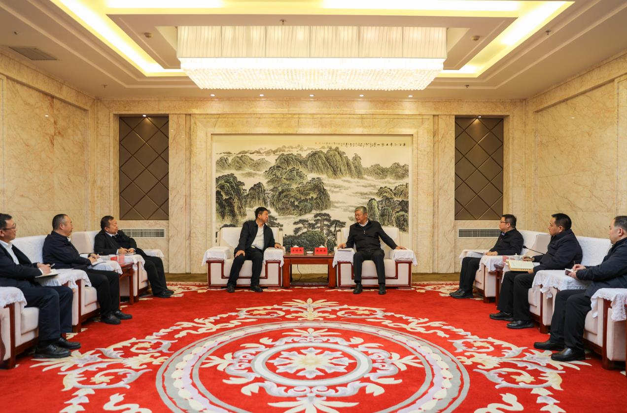大唐甘肅公司黨委書記、董事長(zhǎng)王建偉拜會(huì)隴南市委書記張柯兵、市長(zhǎng)劉永革