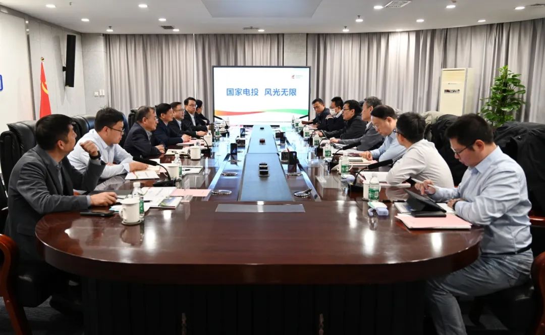 黃河水電公司黨委書記、董事長姚小彥會見國核電力院黨委書記、董事長李啟釗